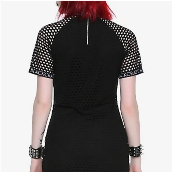 Blackcraft Fishnet Dress Exclusive - Picture 2 of 3